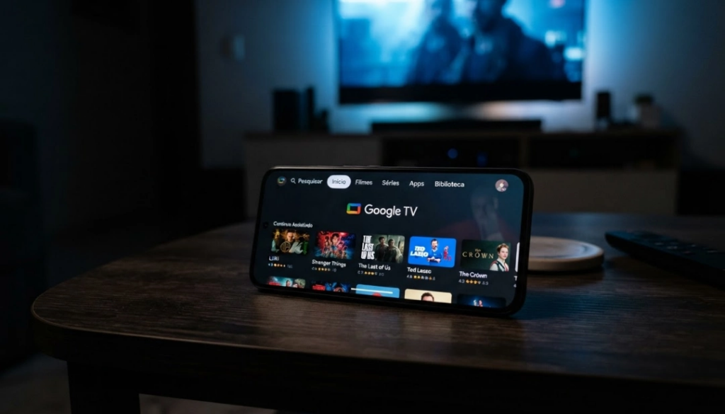 Google TV: App Grátis para sua TV