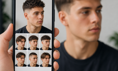 Teste Cortes de Cabelo em Fotos Suas
