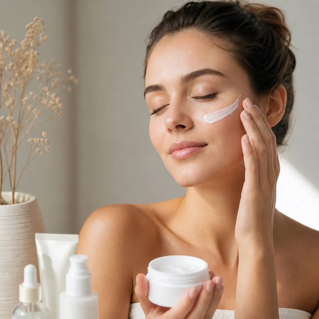 Rotina de skincare completa para peles secas e sensíveis