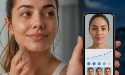 App que Monitora Evolução da Sua Pele Noite e Dia