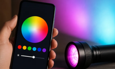 Deixe Sua Lanterna Colorida com App!