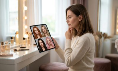 App para Simular Corte e Cor de Cabelo