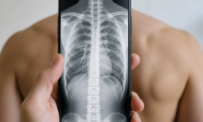 Veja seu corpo por transparência com câmera do celular
