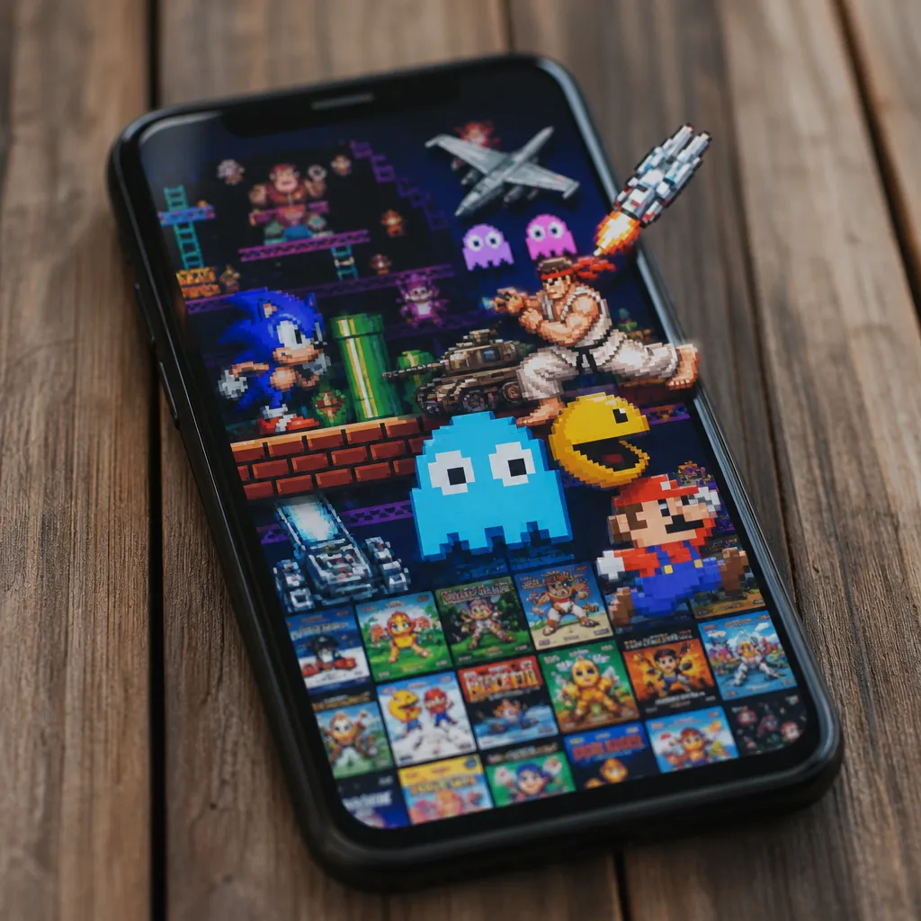 Aplicativo com mais de 500 jogos retrô clássicos para Android