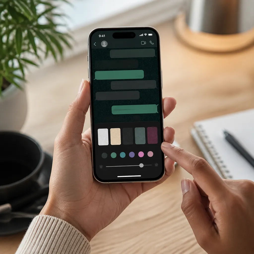 Personalize seu WhatsApp com cores exclusivas no iPhone facilmente