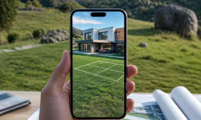 Visualize sua futura casa em qualquer terreno usando IA no iPhone