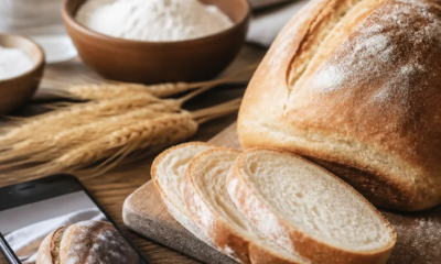 Aplicativo de Receitas de Pão Caseiro